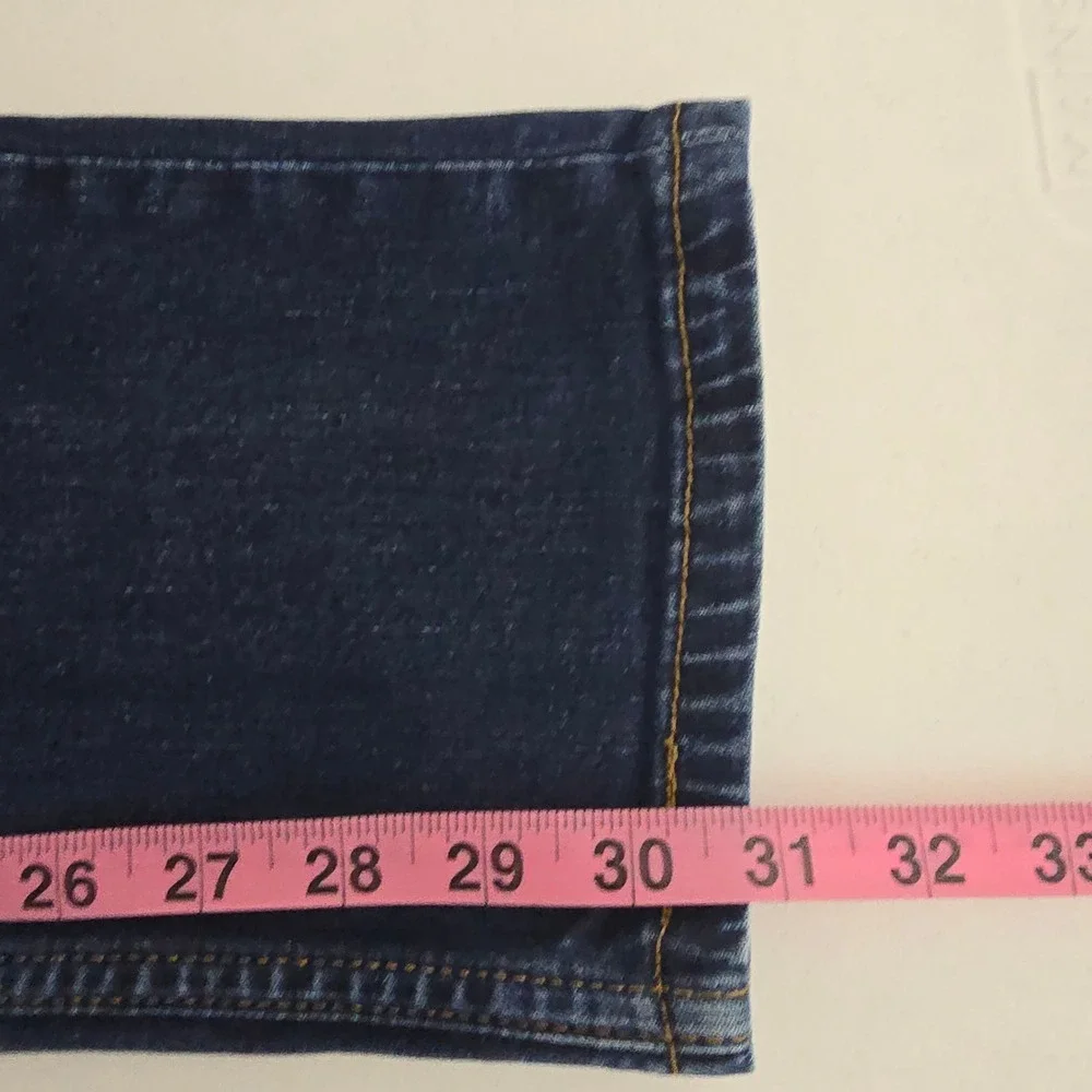 Levis 511 Slim‎ Fit Jeans Mens 34x30 Dark Wash Blue Denim Stretch 04511-2105